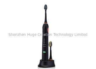 中国 黒くか白い色のタイマー機能の Recharable の電気音波の歯ブラシ サプライヤー