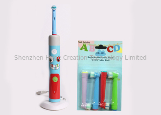 中国 多用性がある口頭Bの青い表示器の剛毛は子供のための電動歯ブラシをからかいます サプライヤー