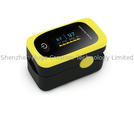 中国 紫色の黄色い電源遮断の自動的に色の LED 表示指先の脈拍の酸化濃度計 TT-304 サプライヤー